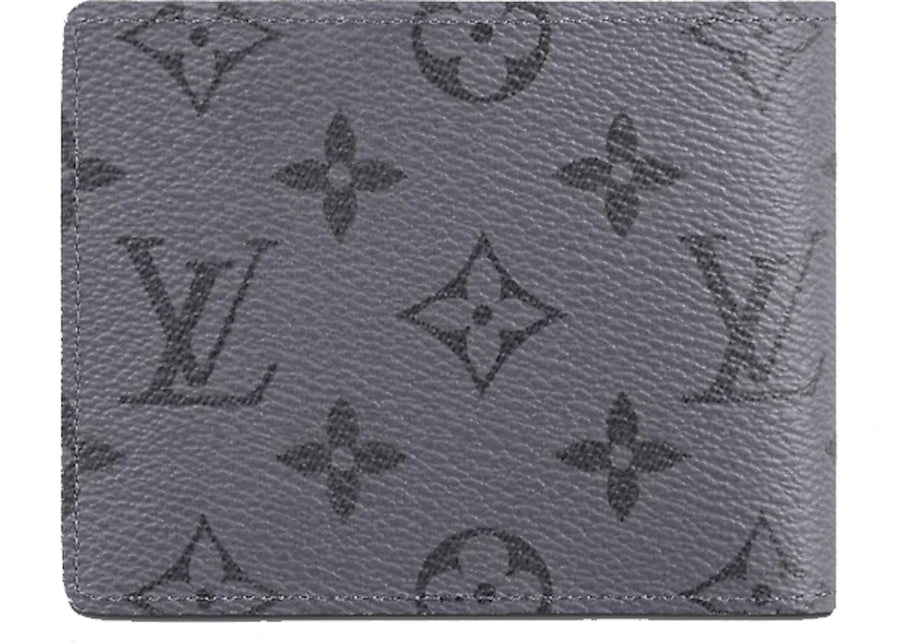 Portefeuille fin Louis Vuitton Monogram Eclipse Reverse