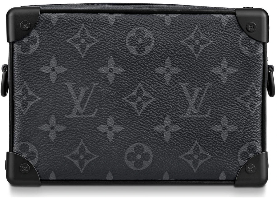 Malle souple Louis Vuitton Mini Monogram Eclipse Noire