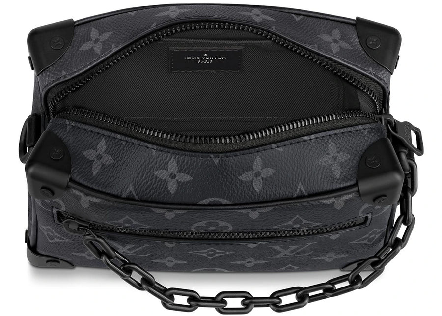 Malle souple Louis Vuitton Mini Monogram Eclipse Noire