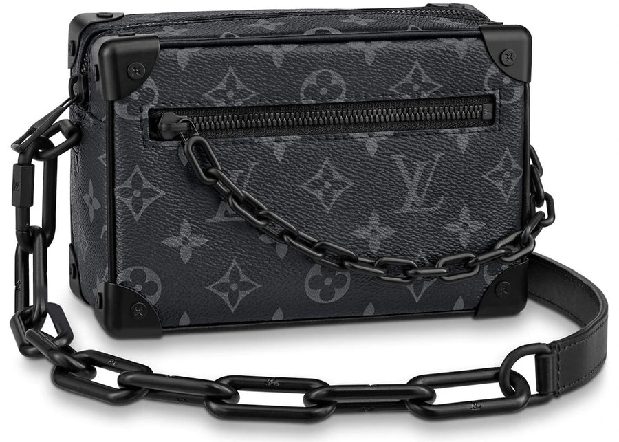 Malle souple Louis Vuitton Mini Monogram Eclipse Noire