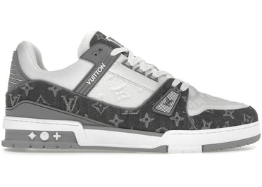Louis Vuitton Trainer Monogram Denim Grey White