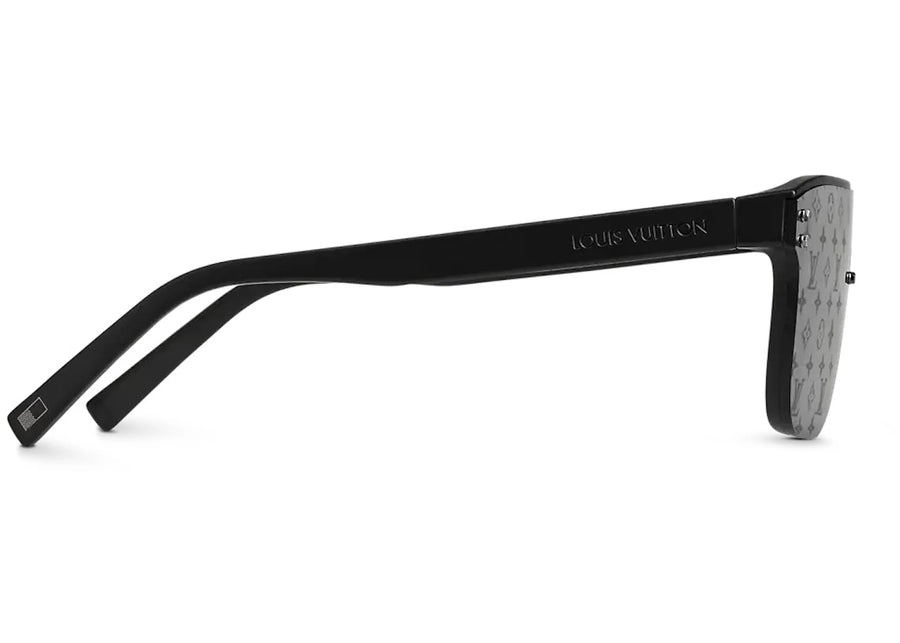 Lunettes de soleil Louis Vuitton Waimea Noir Argent Monogramme (Z1082E/W)