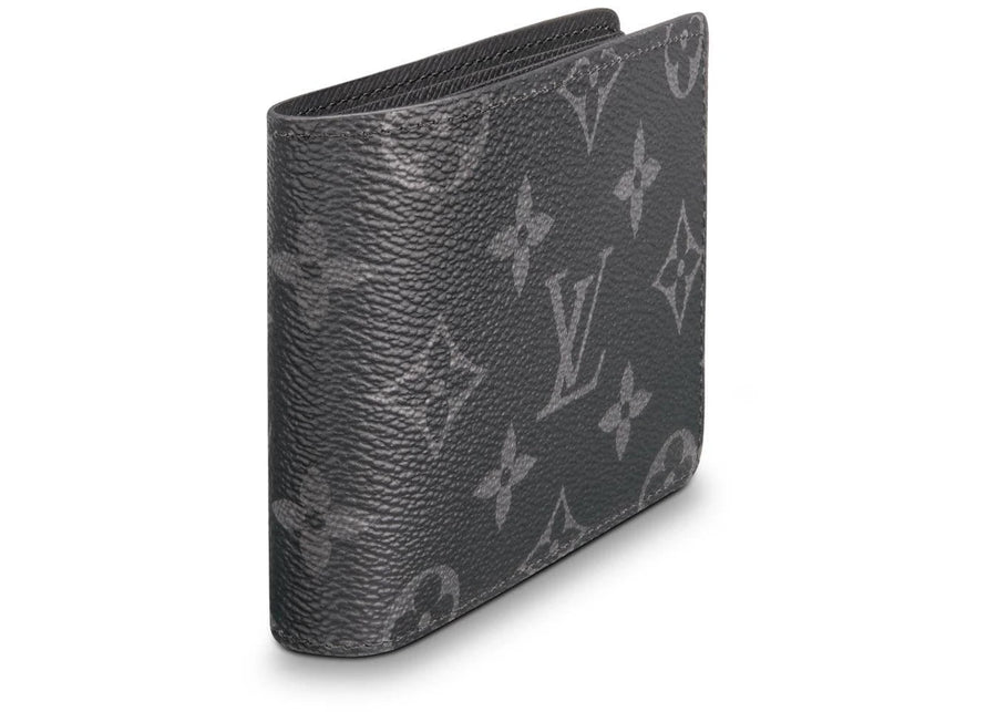 Portefeuille fin Louis Vuitton Monogram Eclipse