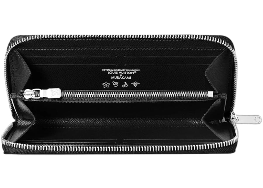 Portefeuille Clemence Louis Vuitton x Takashi Murakami Noir Multicolore