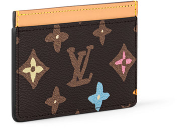 Louis Vuitton by Tyler, the Creator Card Holder Chocolate Craggy Monogram