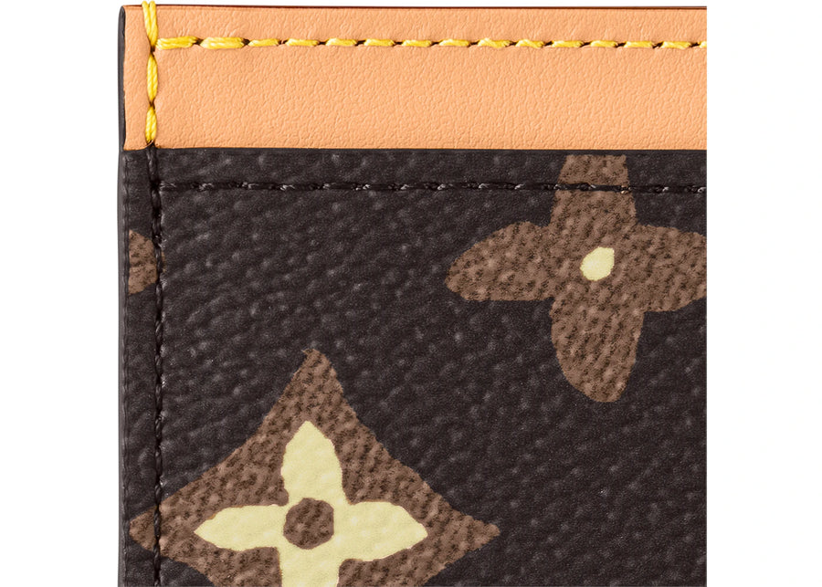 Porte-cartes Louis Vuitton par Tyler, the Creator, monogramme Craggy chocolat
