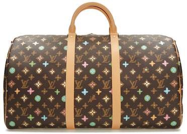 Louis Vuitton by Tyler, the Creator Keepall Bandouliere 50 Chocolate Craggy Monogram