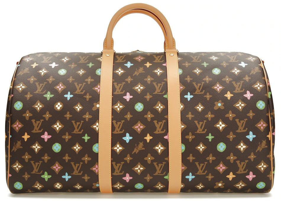 Louis Vuitton by Tyler, the Creator Keepall Bandouliere 50 Chocolate Craggy Monogram