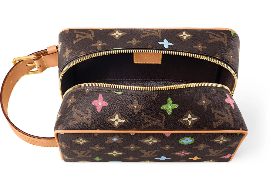 Trousse de toilette Louis Vuitton par Tyler, the Creator, modèle Locker, monogramme Craggy chocolat