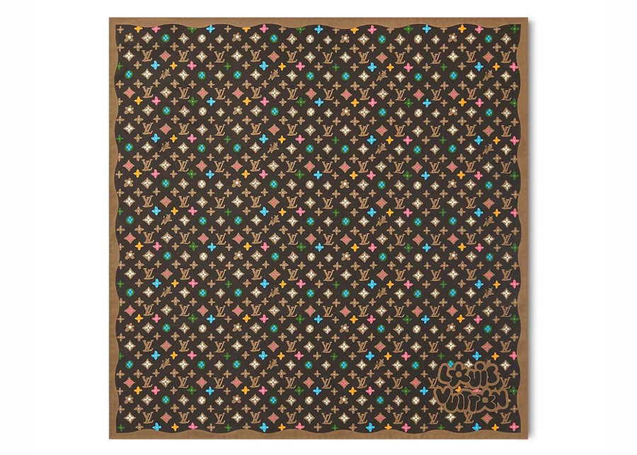 Louis Vuitton par Tyler, the Creator Monogram Craggy Bandana marron