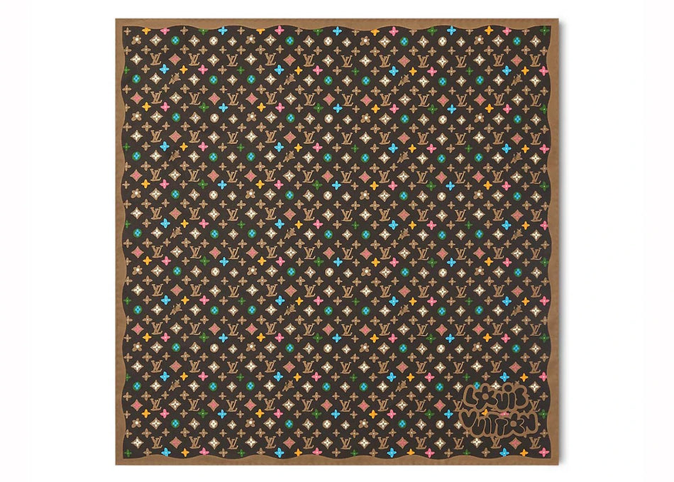 Louis Vuitton by Tyler, the Creator Monogram Craggy Bandana Brown
