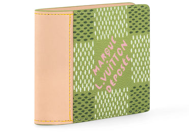 Louis Vuitton by Tyler, the Creator Slender Wallet Green Damier Golf