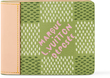 Louis Vuitton by Tyler, the Creator Slender Wallet Green Damier Golf
