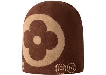 Louis Vuitton x Nigo LV Fit Monogram Beanie Brown