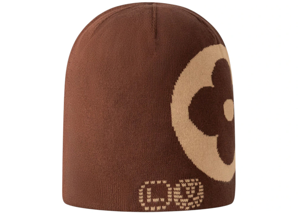 Louis Vuitton x Nigo LV Fit Monogram Beanie Brown