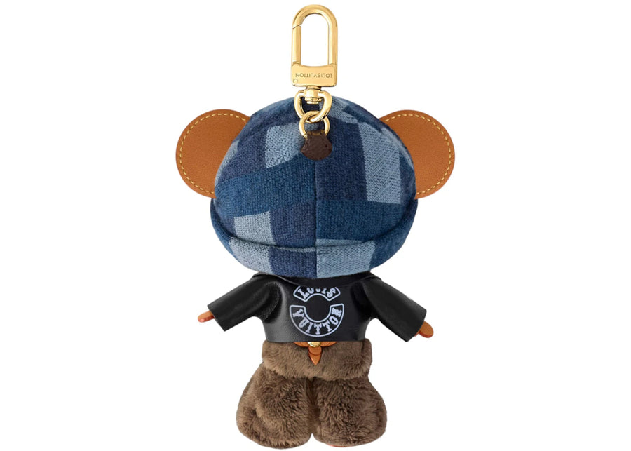 Porte-clés Louis Vuitton x Nigo LV Louis Bear Noir