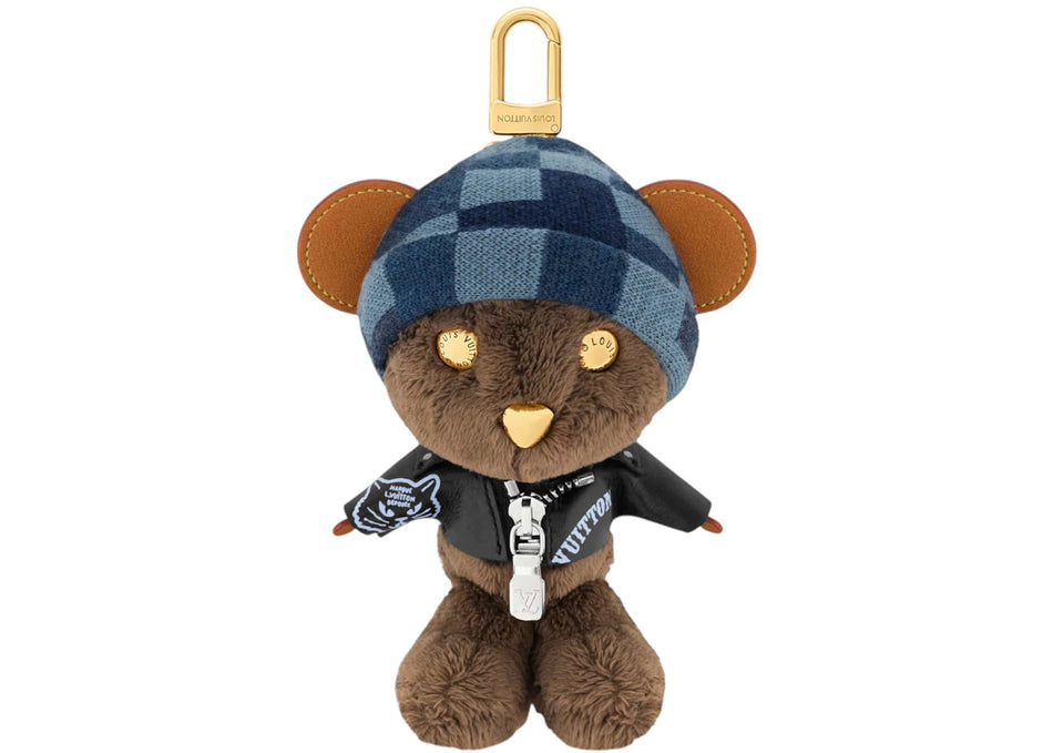 Louis Vuitton x Nigo LV Louis Bear Bag Charm Black
