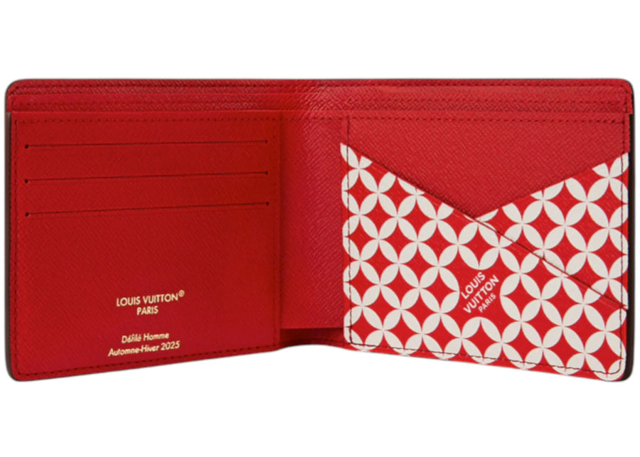 Louis Vuitton x Nigo Portefeuille Multiple Marron
