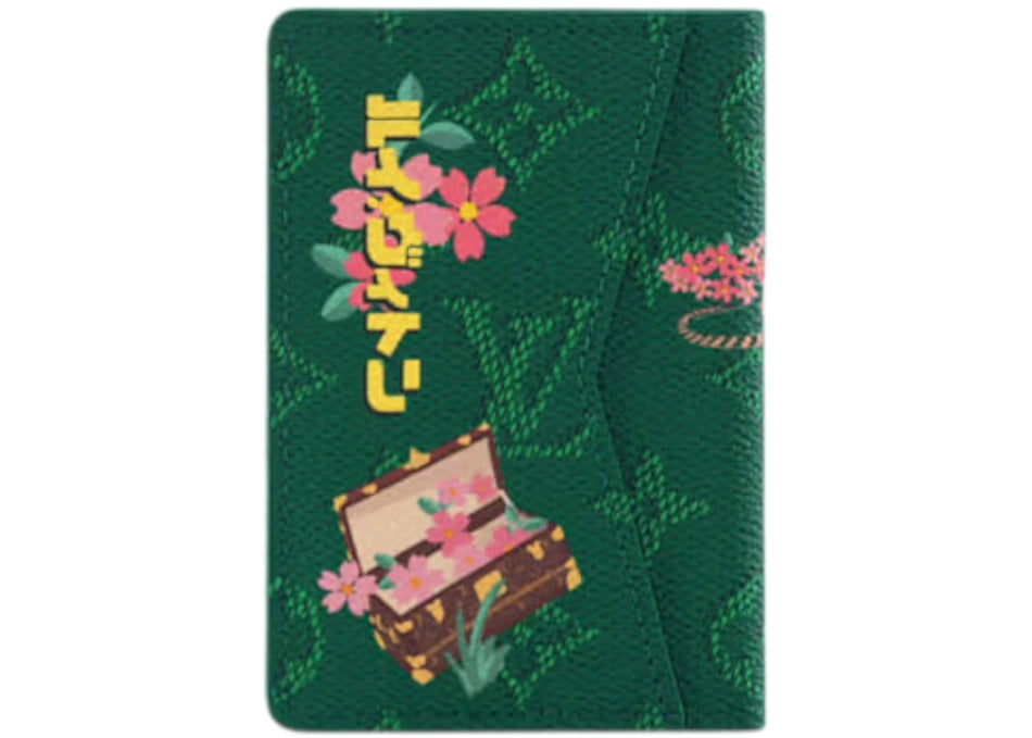 Louis Vuitton x Nigo Pocket Organizer Green