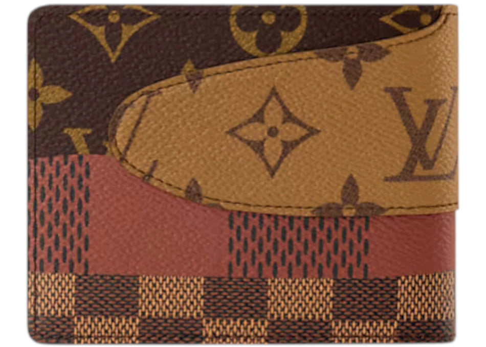 Louis Vuitton x Nigo Slender Wallet Brown