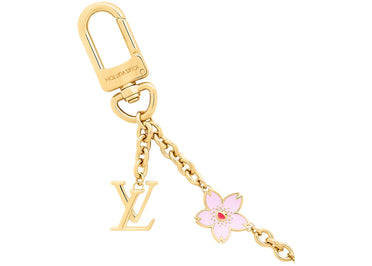 Louis Vuitton x Takashi Murakami Cherry Blossom Bag Chain Gold