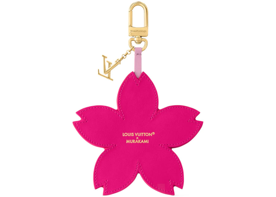 Porte-clés Louis Vuitton x Takashi Murakami Fleur de cerisier rose