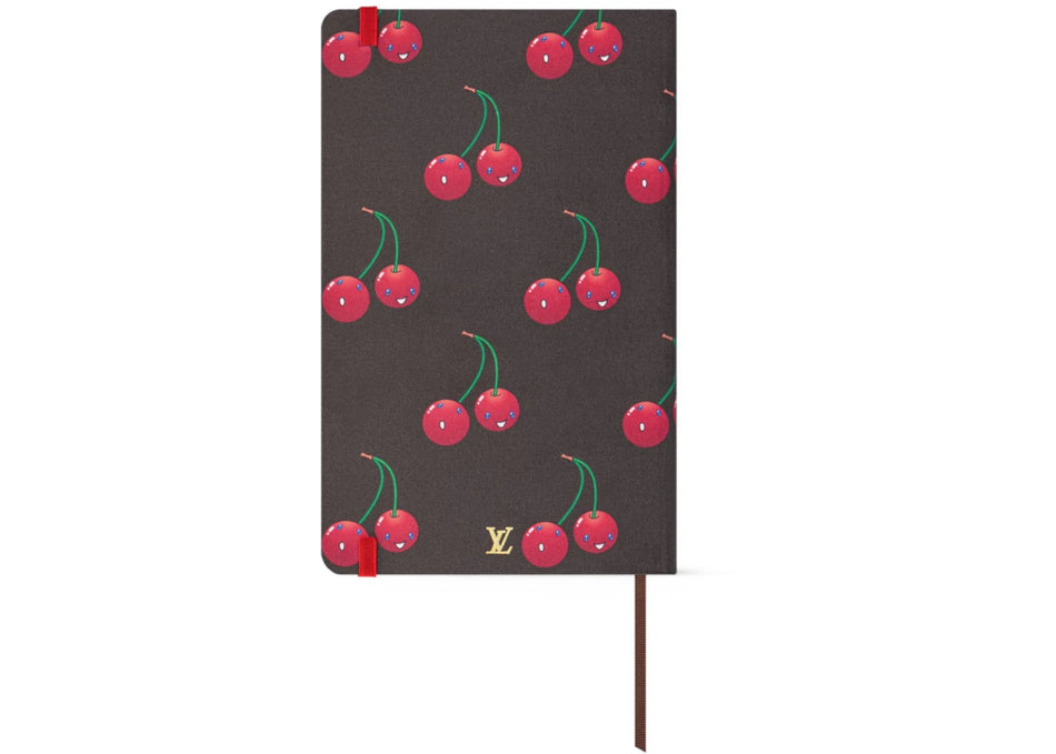 Louis Vuitton x Takashi Murakami Cherry Jane Notebook MM Brown Monogram
