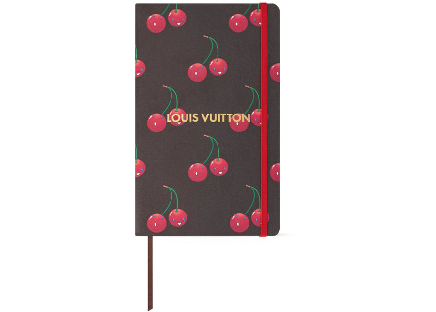 Carnet Louis Vuitton x Takashi Murakami Cherry Jane MM Monogramme Marron