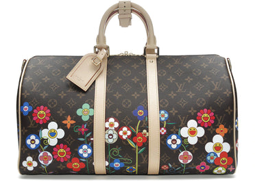 Louis Vuitton x Takashi Murakami Keepall Bandouliere 45 Monogram