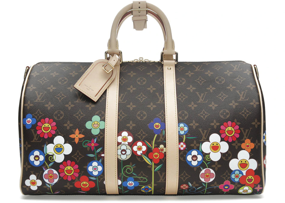 Louis Vuitton x Takashi Murakami Keepall Bandouliere 45 Monogram