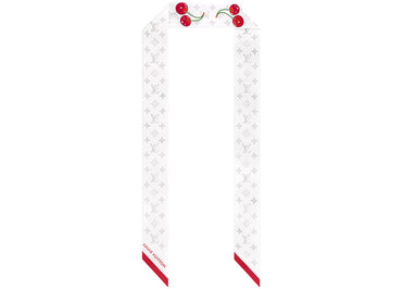 Louis Vuitton x Takashi Murakami Monogram Cherry Bandeau White