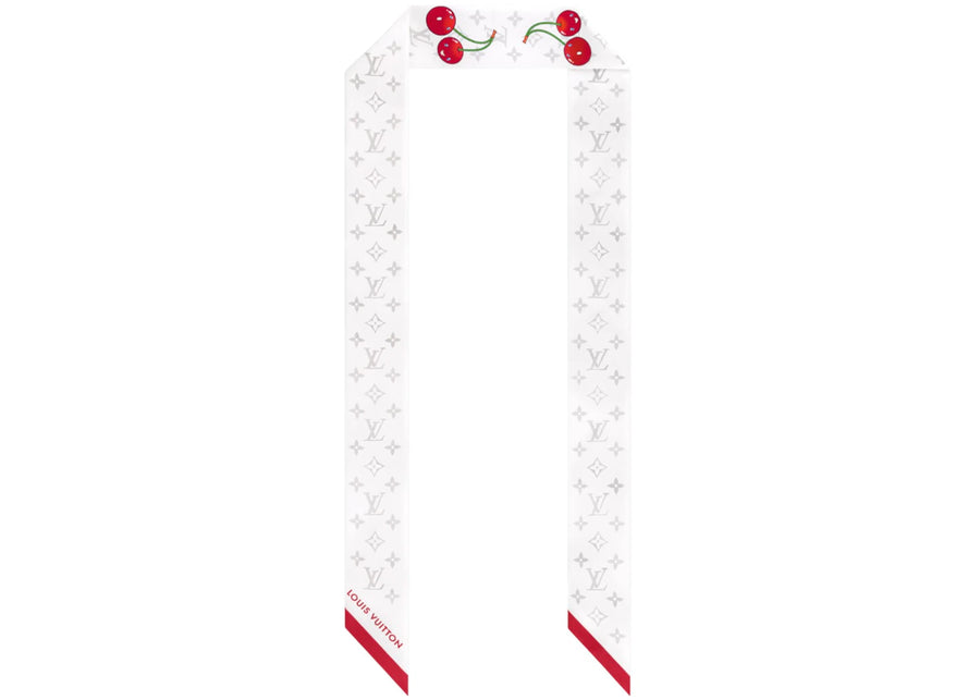 Louis Vuitton x Takashi Murakami Monogram Cherry Bandeau Blanc