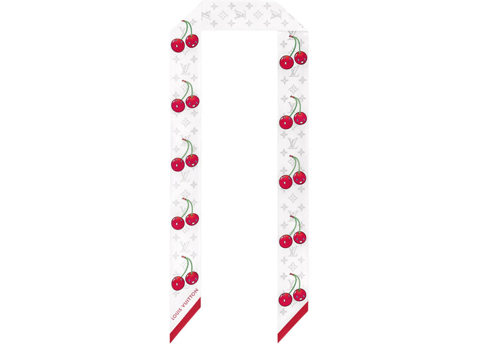 Louis Vuitton x Takashi Murakami Monogram Cherry Bandeau White
