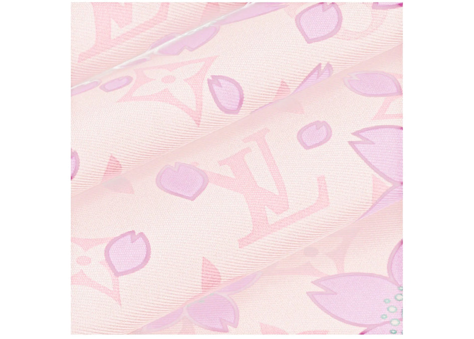 Louis Vuitton x Takashi Murakami Monogram Cherry Blossom Square 70 Pink