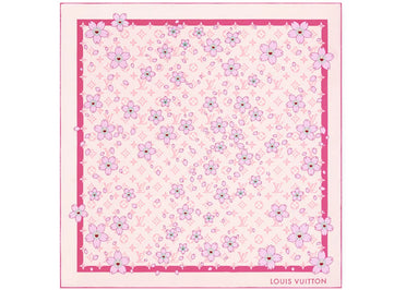 Louis Vuitton x Takashi Murakami Monogram Cherry Blossom Square 70 Pink