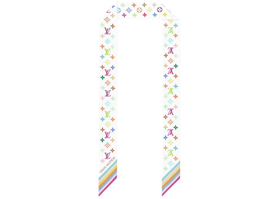 Louis Vuitton x Takashi Murakami Monogram Multicolor Bandeau BB White Multicolored