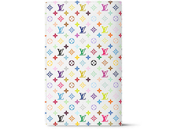 Louis Vuitton x Takashi Murakami Monogram Multicolor Emily Notebook Cover MM White Multicolored