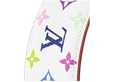 Louis Vuitton x Takashi Murakami Monogram Multicolor LV Outline Headband White Multicolored