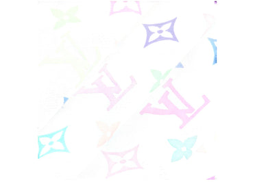 Louis Vuitton x Takashi Murakami Monogram Multicolor Shawl White Multicolored