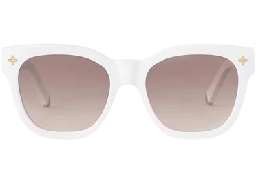 Louis Vuitton x Takashi Murakami My Monogram Multicolor Square Sunglasses White