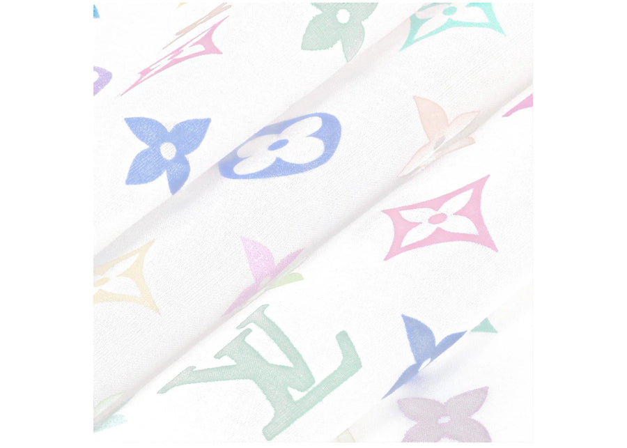 Louis Vuitton x Takashi Murakami Square 55 Blanc Multicolore