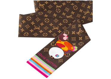 Louis Vuitton x Takashi Murakami Superflat Character Bandeau Brown