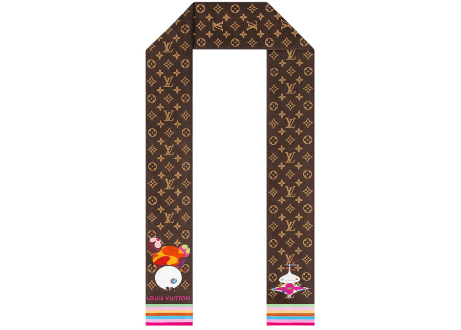 Louis Vuitton x Takashi Murakami Superflat Bandeau marron