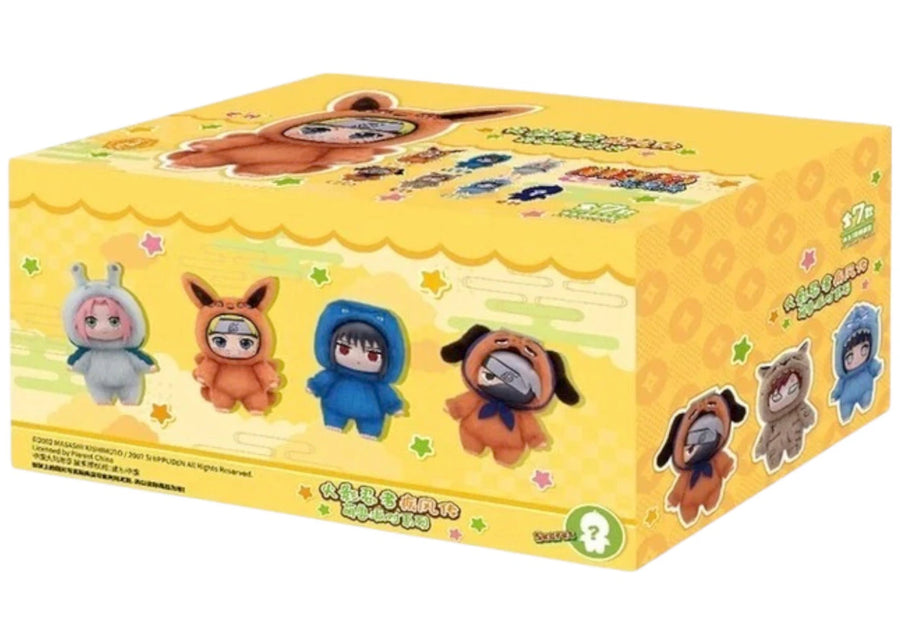 Miniso Top Toy Naruto Beast Party Peluche Porte-clés Boîte Scellée (6 Boîtes Surprises)