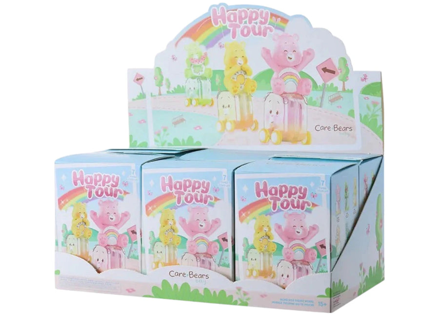 Miniso Top Toy x Care Bears Happy Tour Series Figurine Boîte scellée (6 boîtes surprises)