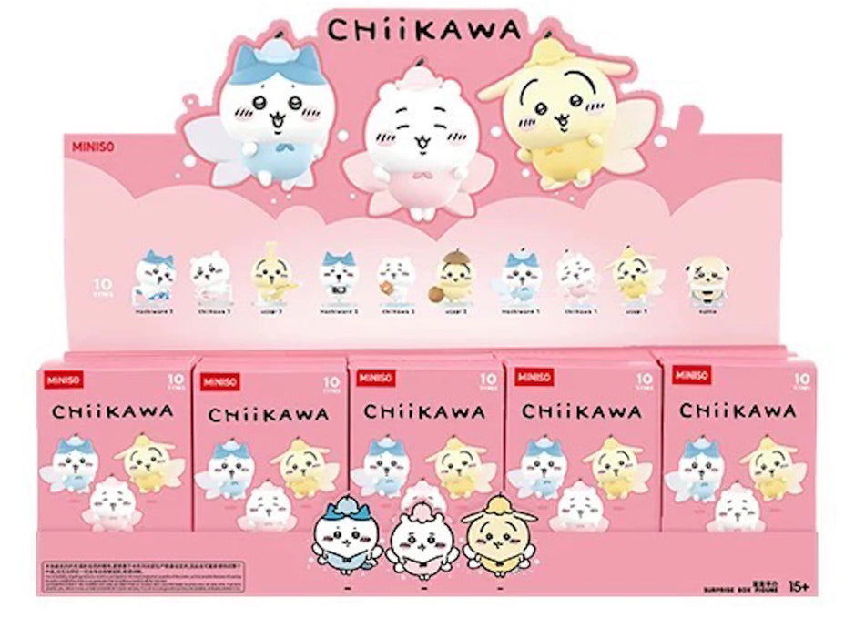Miniso Top Toy x Chiikawa Happy Partner Series Figure Sealed Case (10 Blind Box)