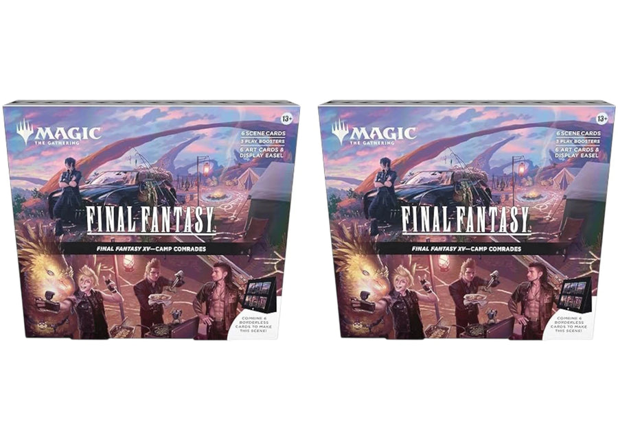 Lot de 2 boosters Magic: The Gathering Final Fantasy XV Camp Comrades