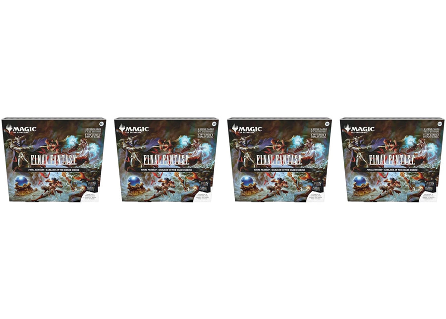 Lot de 4 boosters Magic: The Gathering Final Fantasy XV Guirlande au Sanctuaire du Chaos
