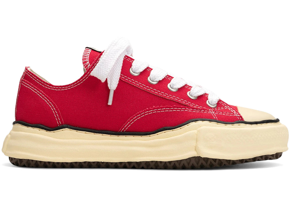 Maison Mihara Yasuhiro Peterson OG Vintage Sole Canvas Low Red