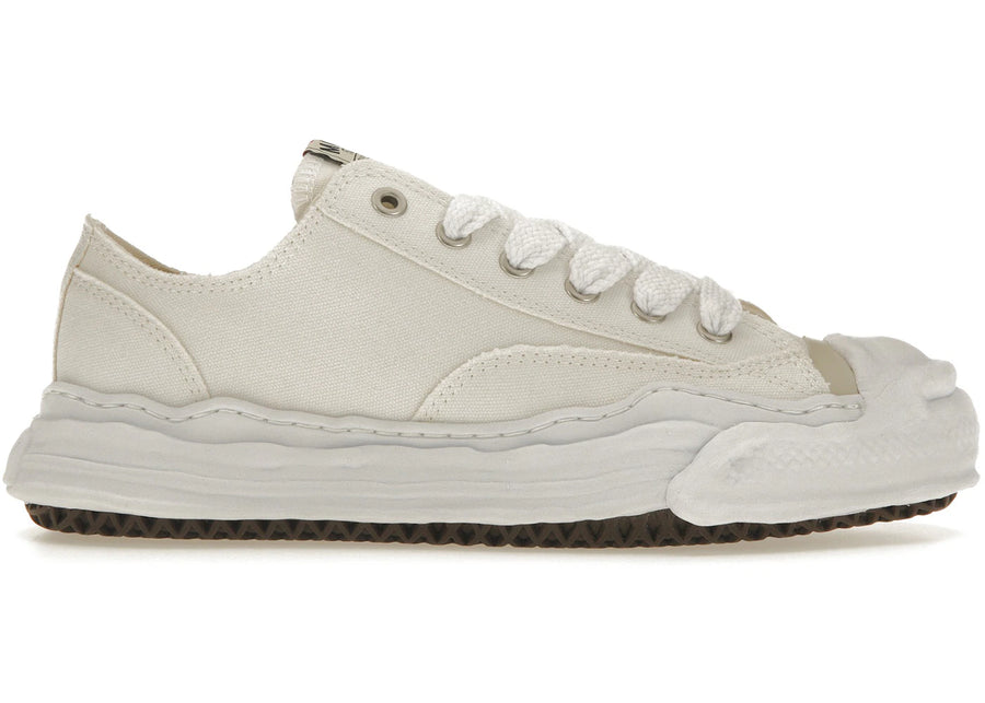 Maison Mihara Yasuhiro Hank OG Sole Canvas Low Blanc